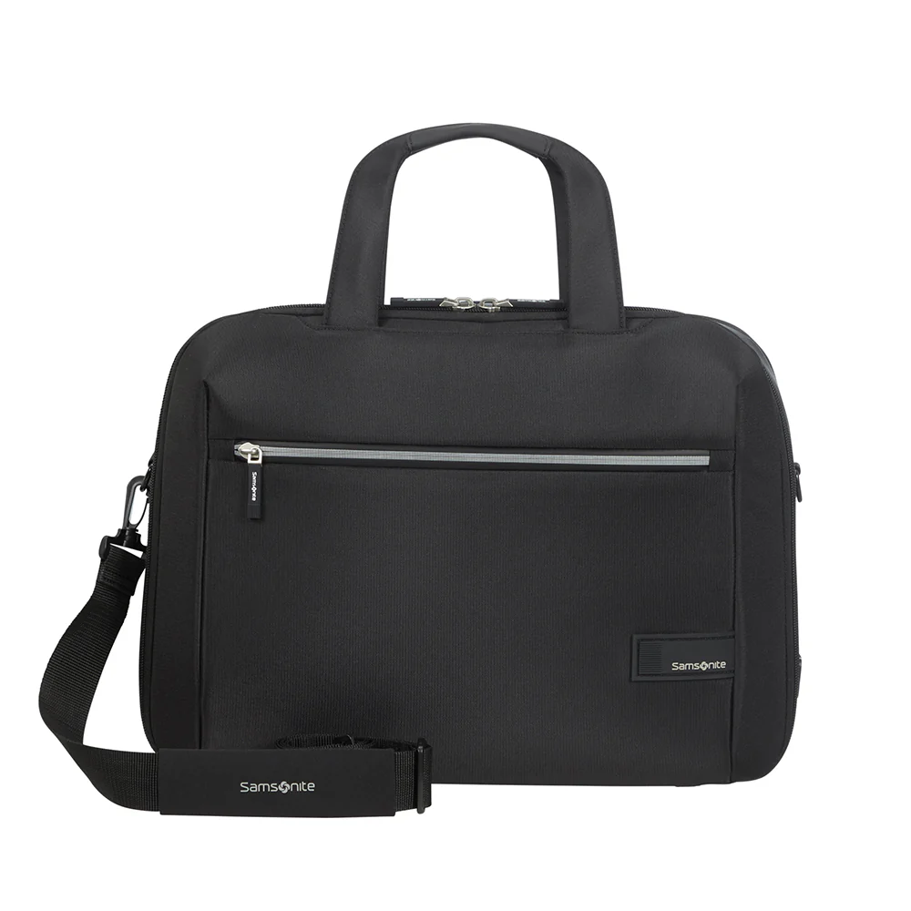 תיק צד למחשב 15.6" Samsonite דגם Litepoint בצבע שחור