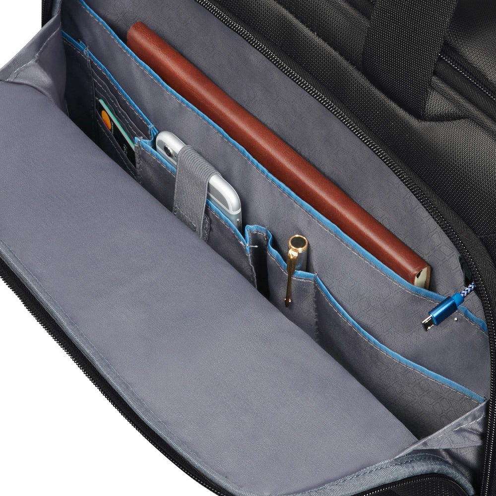 תיק צד למחשב 15.6" Samsonite דגם Vectura Evo בצבע שחור - Image 4