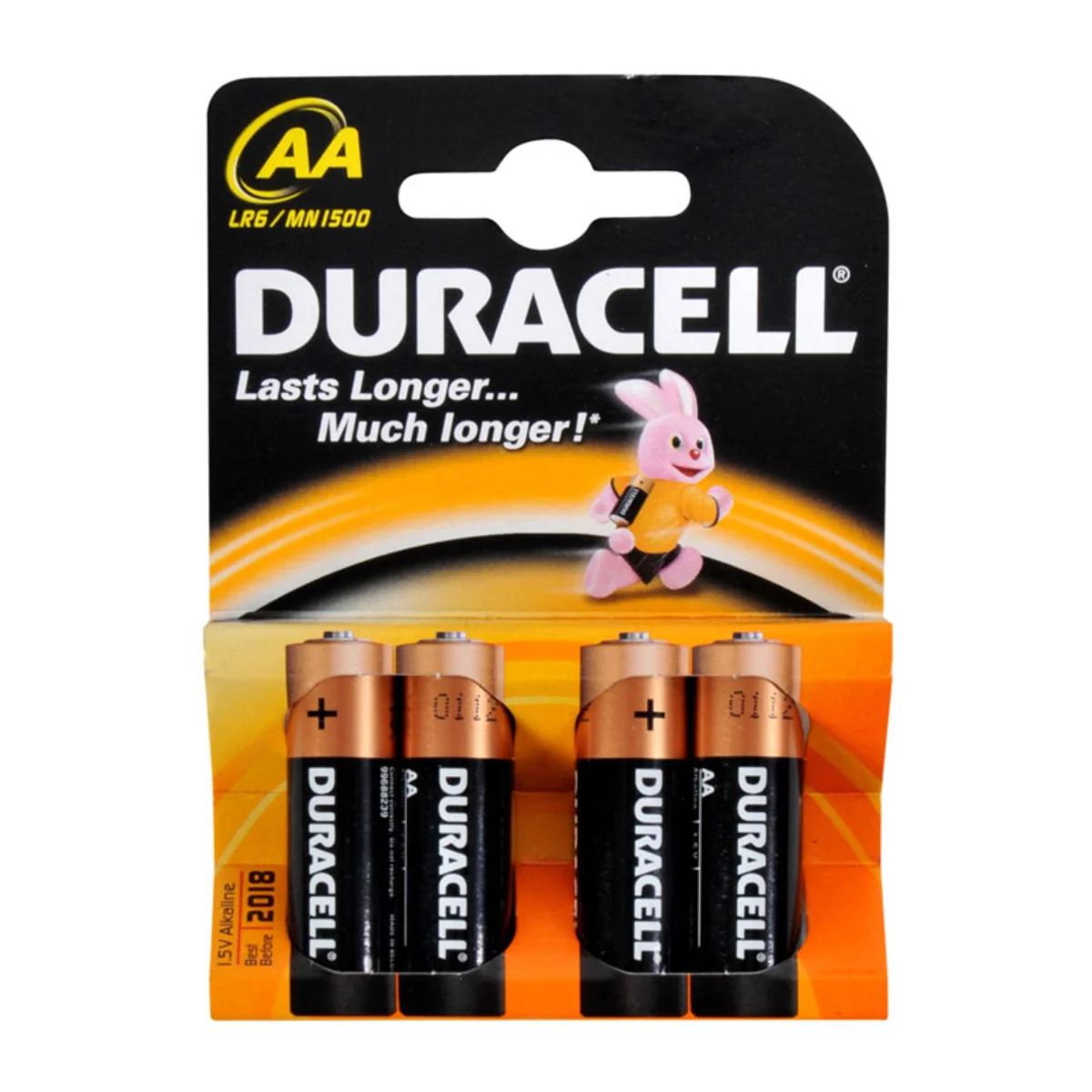 סט 4 יח סוללות אצבע AA 1500 Duracell