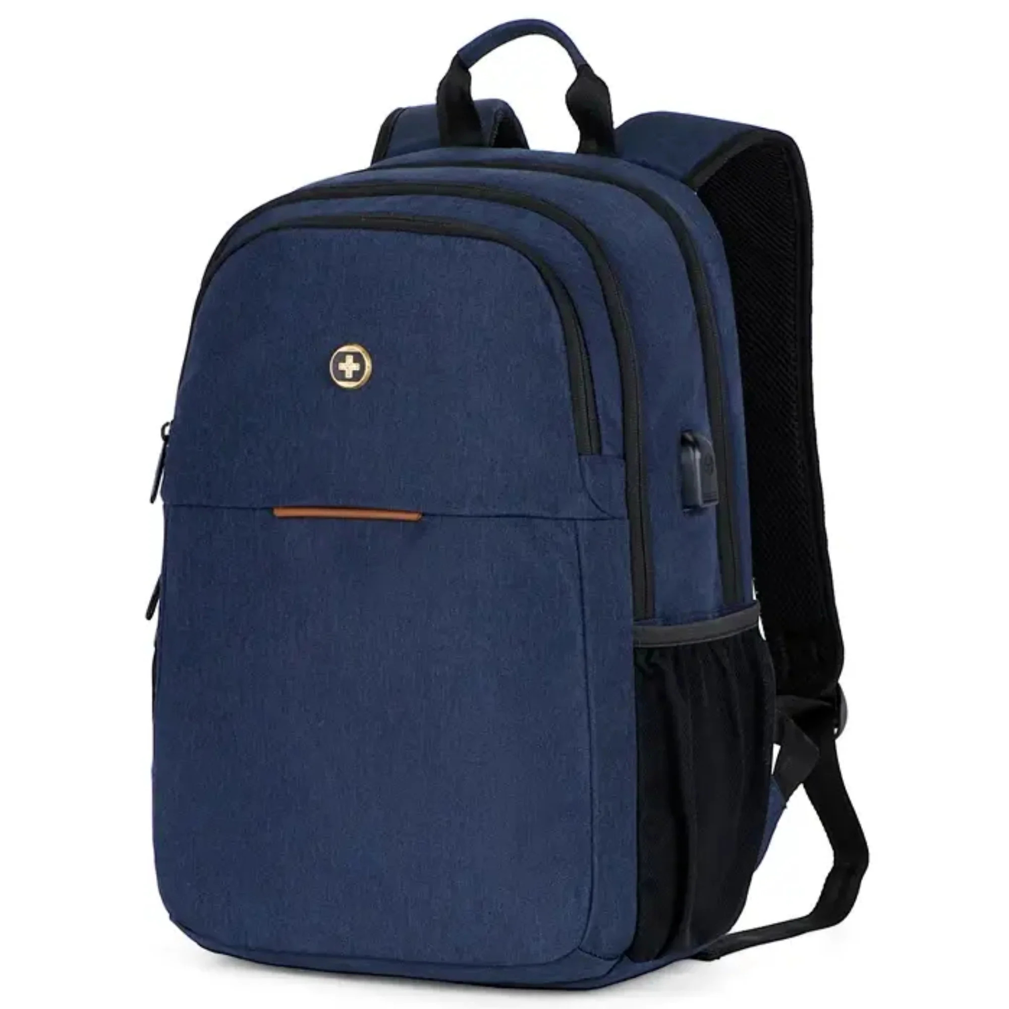 תיק גב למחשב 16" Biberstein Swiss Digital כחול - Image 11