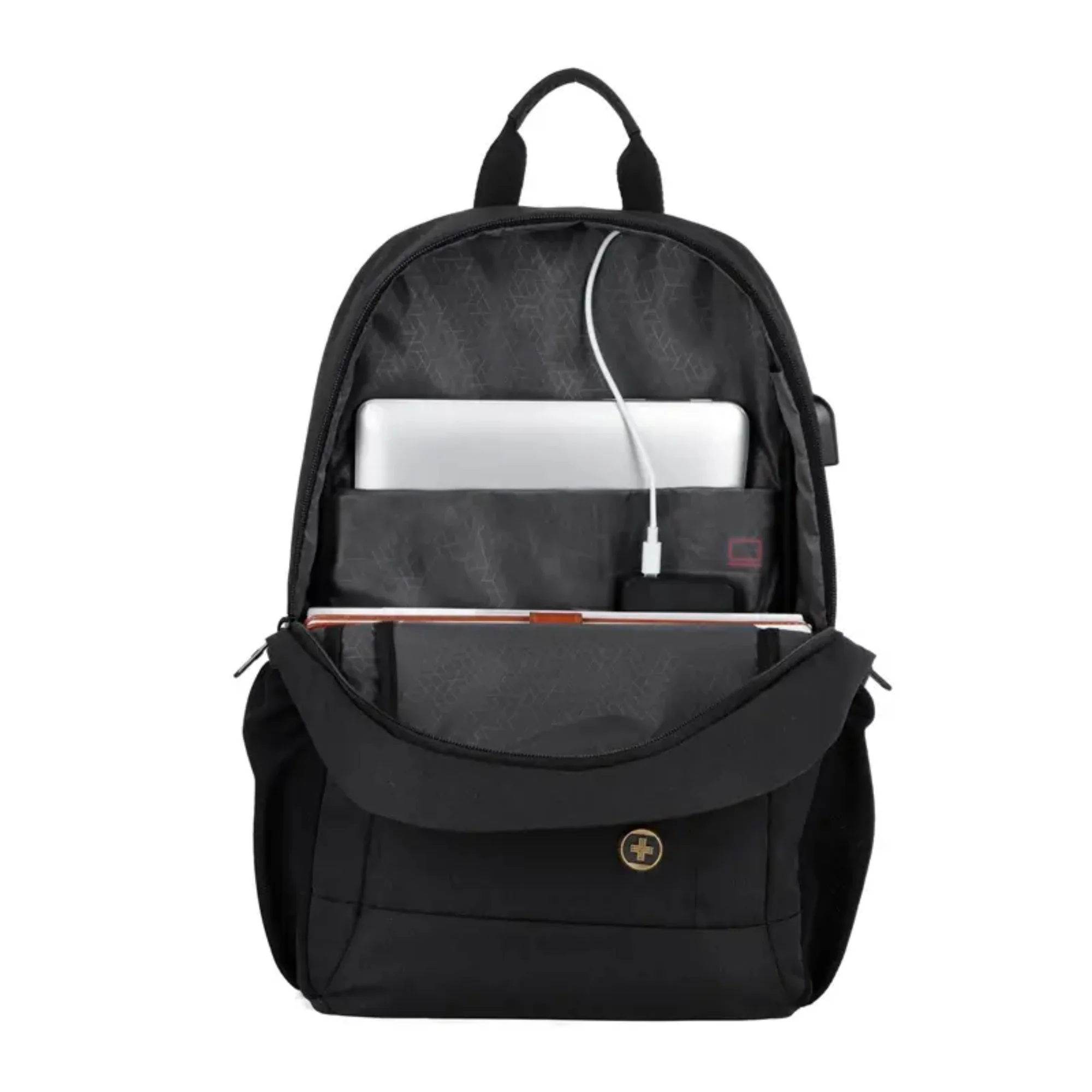 תיק גב למחשב 16" Swiss Digital Arbon אפור כהה - Image 8