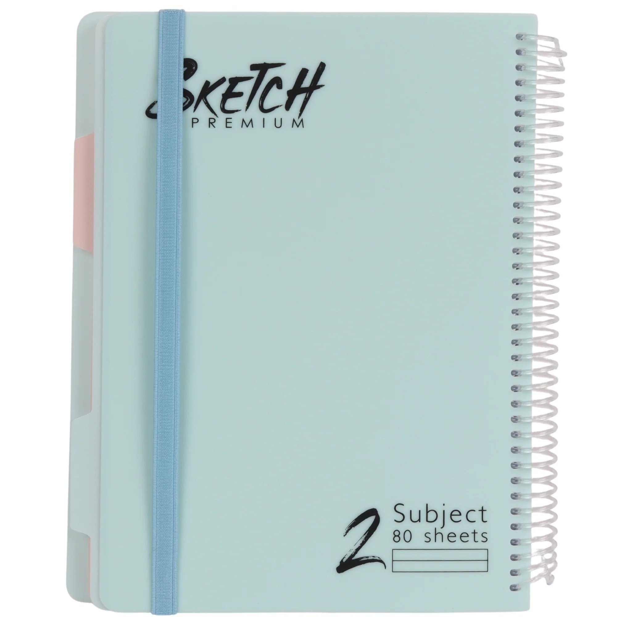 מחברת ספירלה B5 שורה 2 נושאים 80 דף Sketch מעורב צבעי פסטל - Image 3