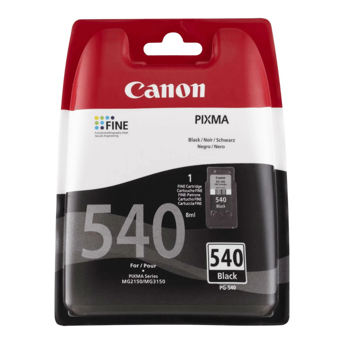 ראש דיו שחור Canon PG-540