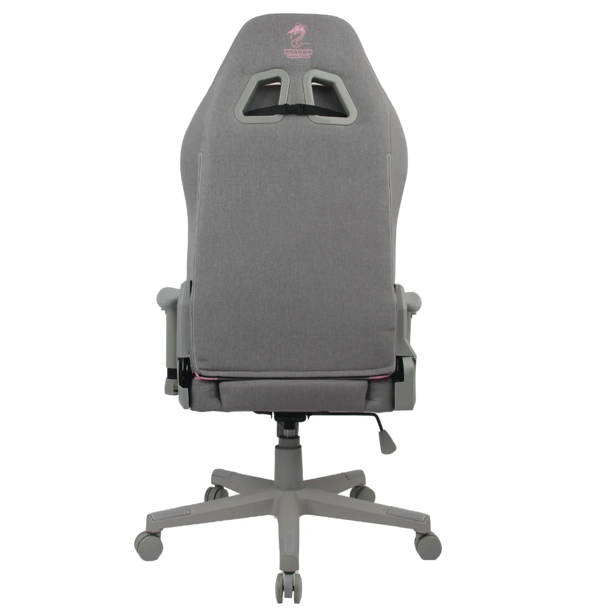 כיסא גיימינג Dragon Cyber אפור ורוד - Image 6