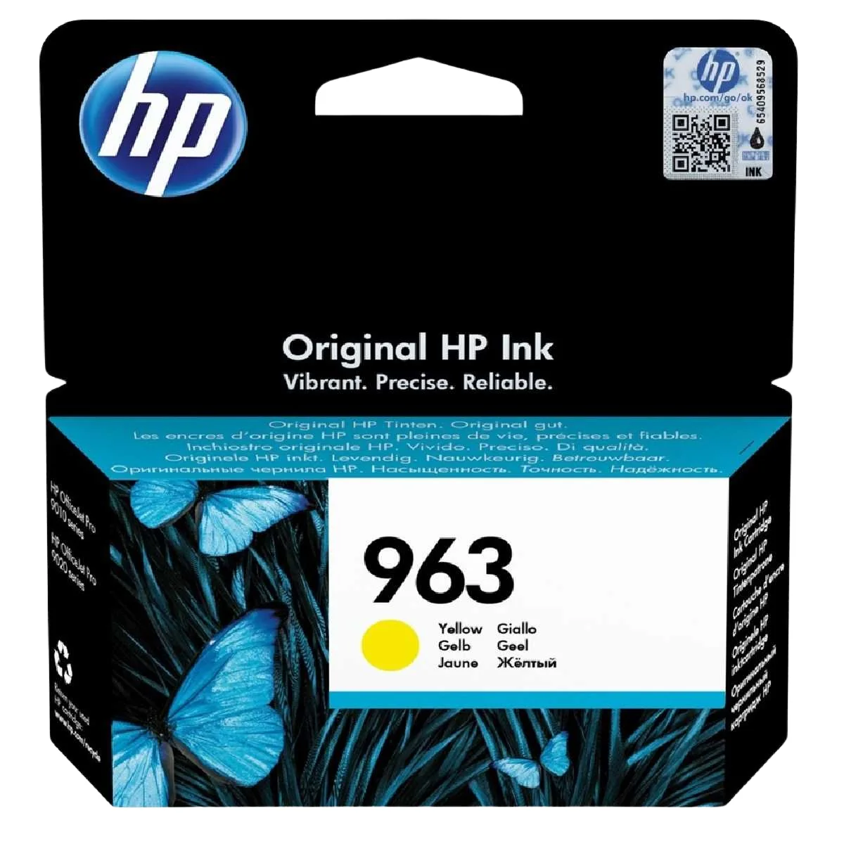 ראש דיו צהוב HP 963 3JA25AE