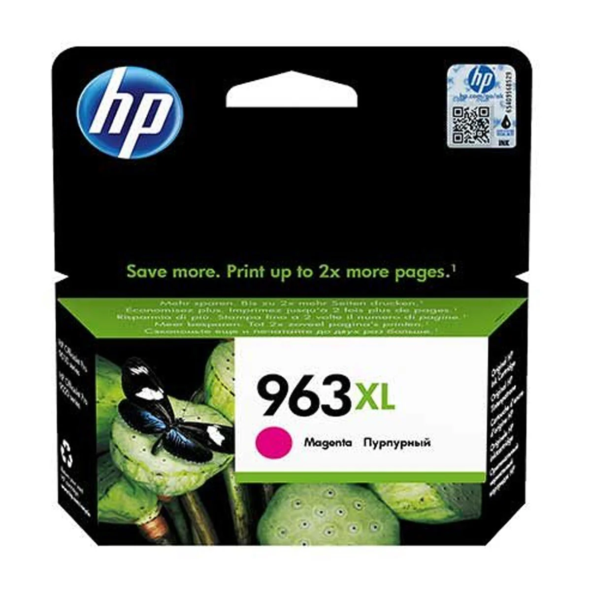 ראש דיו שחור HP 963XL