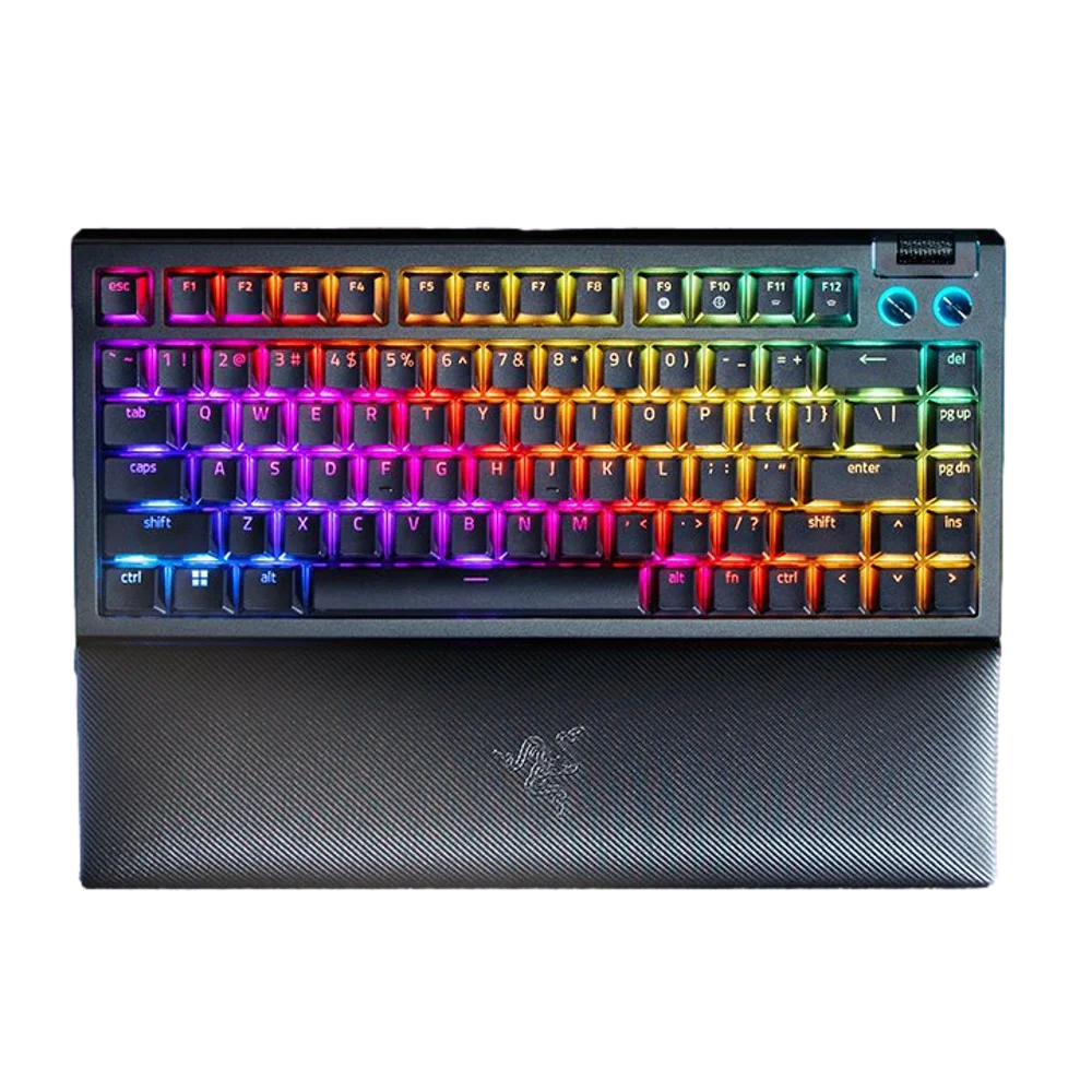 מקלדת מכאנית Razer BlackWidow V4 75% Black