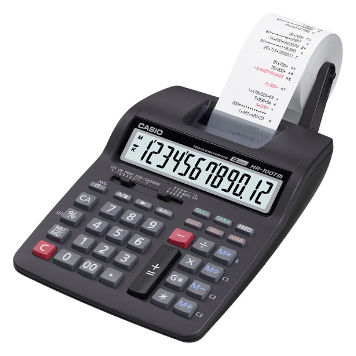 מכונת חישוב Casio HR-100RC