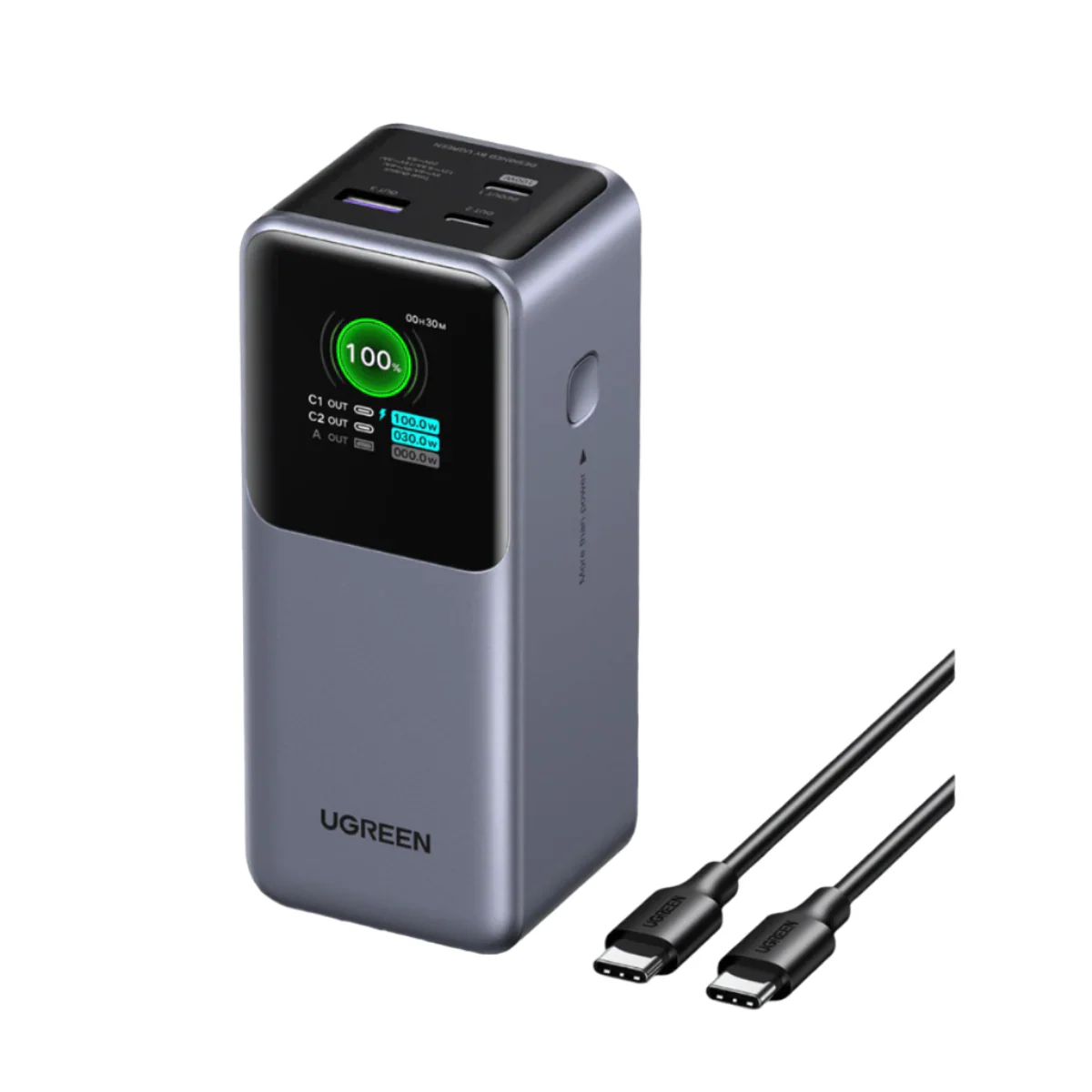 סוללת גיבוי Power Bank Nexode 25000mah Pd 200w שחור Ugreen