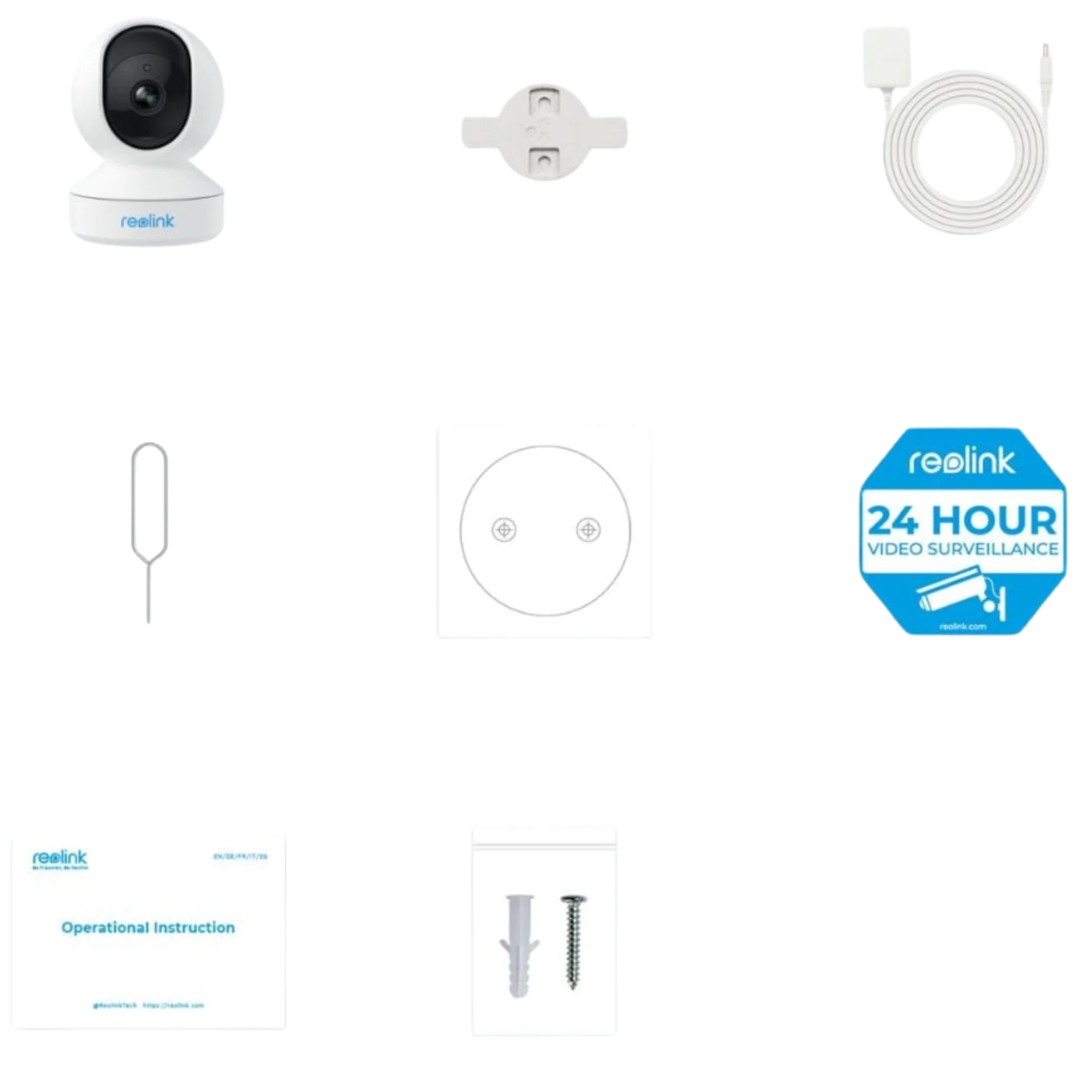 מצלמה ביתית רחב Reolink E1 3MP Wi-Fi - Image 2