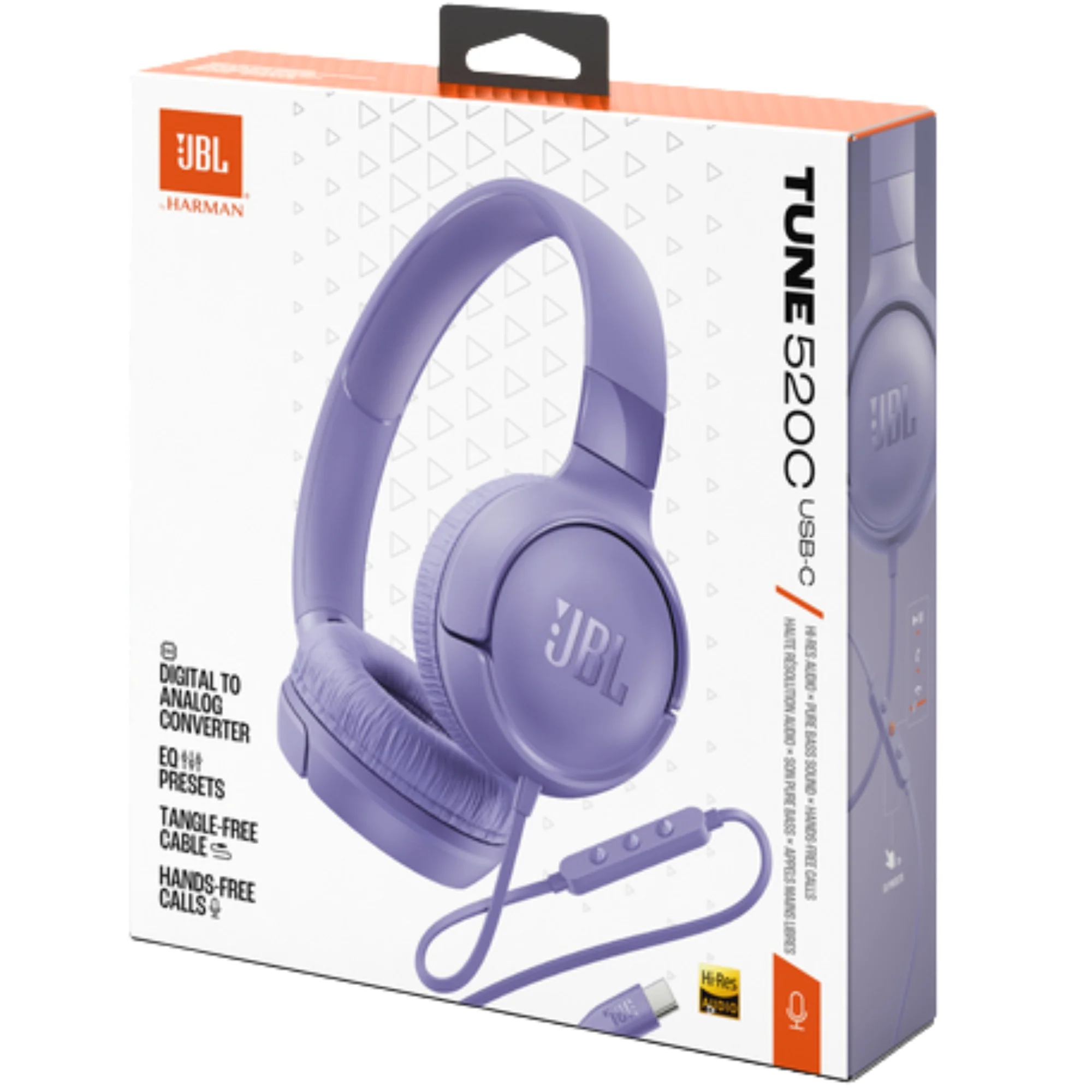 אוזניות קשת Type-C JBL Tune T520 - Image 14