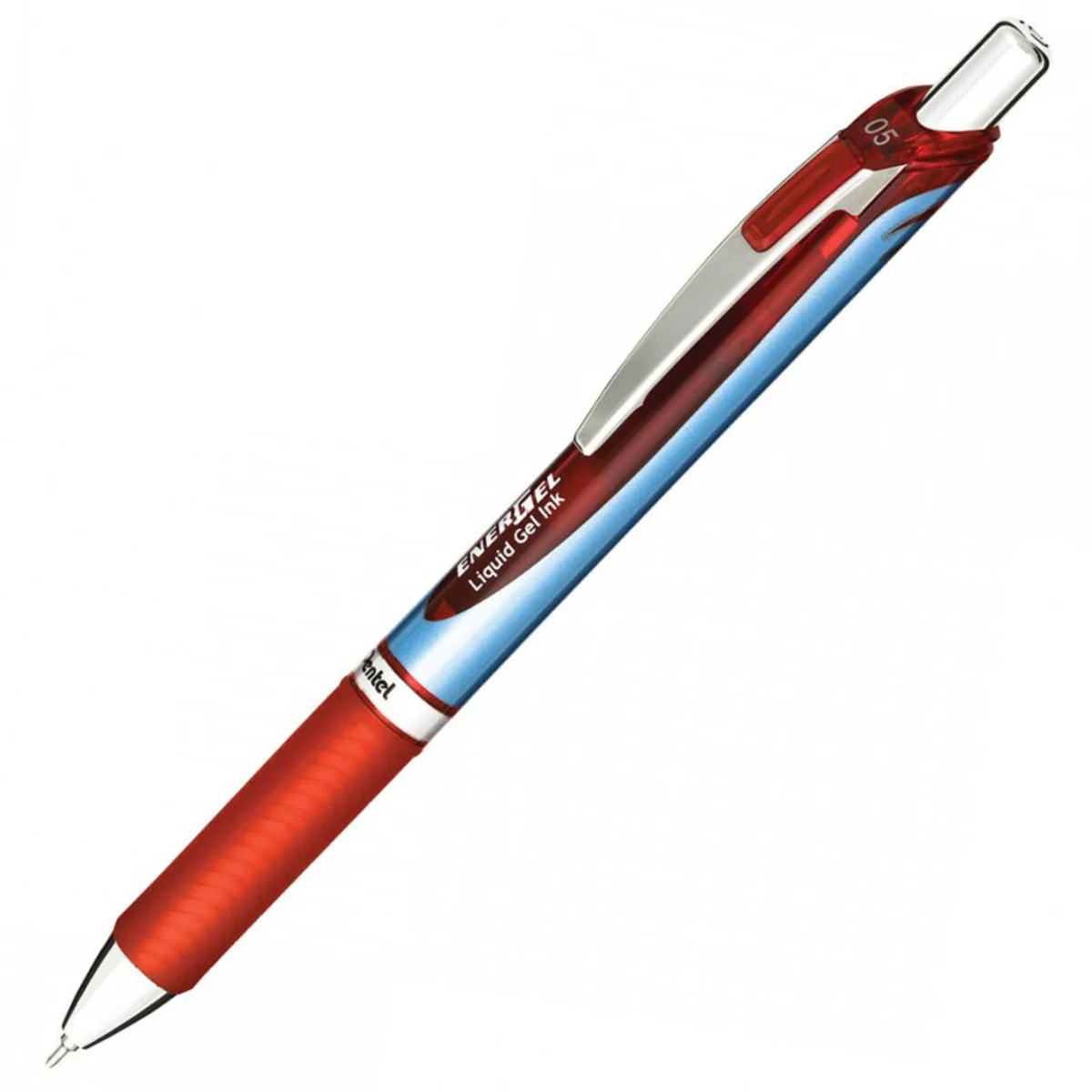 עט רולר ג'ל 0.5 Pentel BLN75 - Image 2