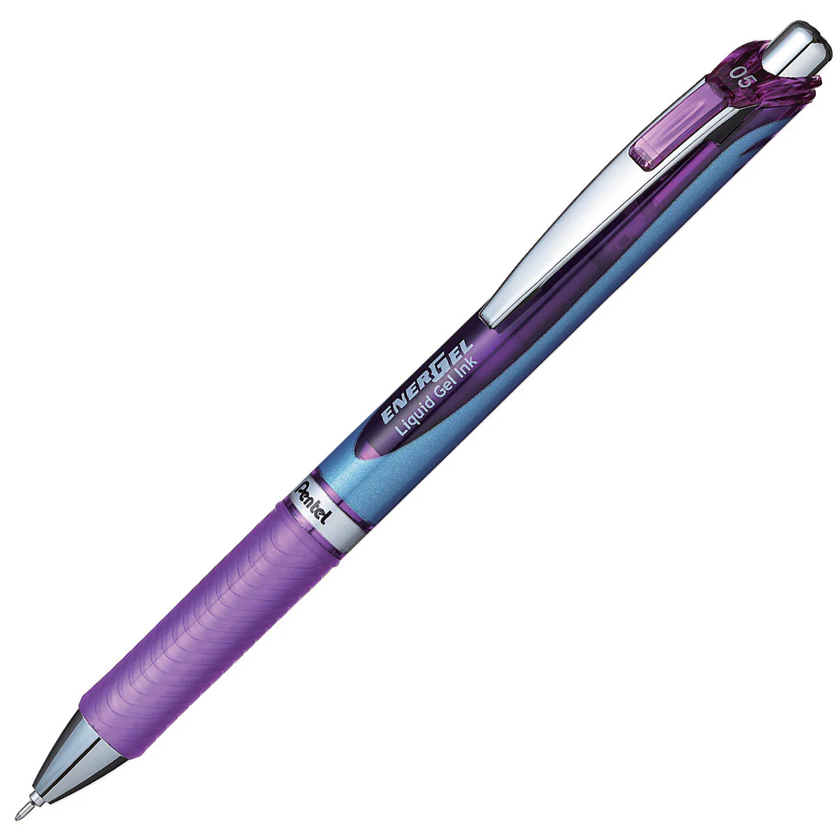 עט רולר ג'ל 0.5 Pentel BLN75 - Image 3