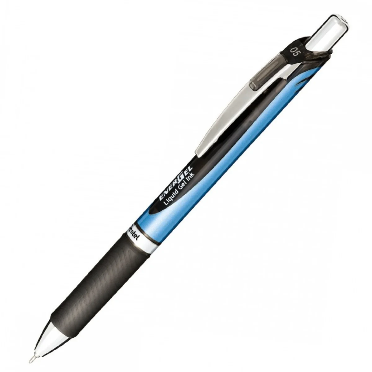 עט רולר ג'ל 0.5 Pentel BLN75 - Image 4