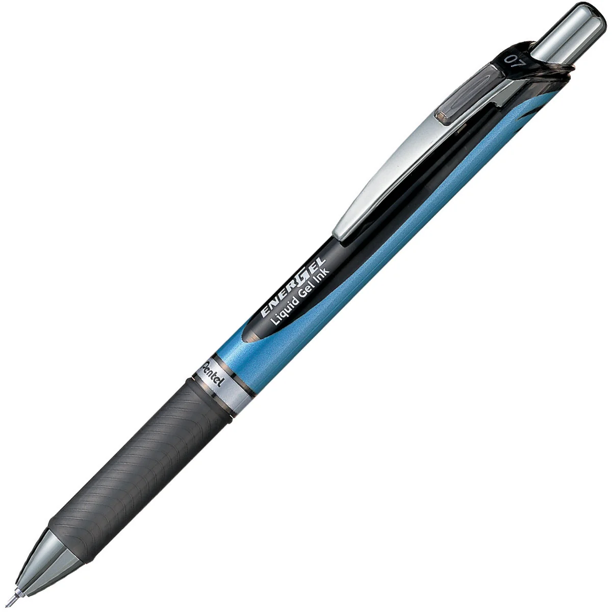 עט רולר ג'ל 0.7 כחול Pentel BLN77 - Image 10