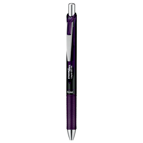 עט רולר ג'ל 0.7 כחול Pentel BLN77 - Image 13