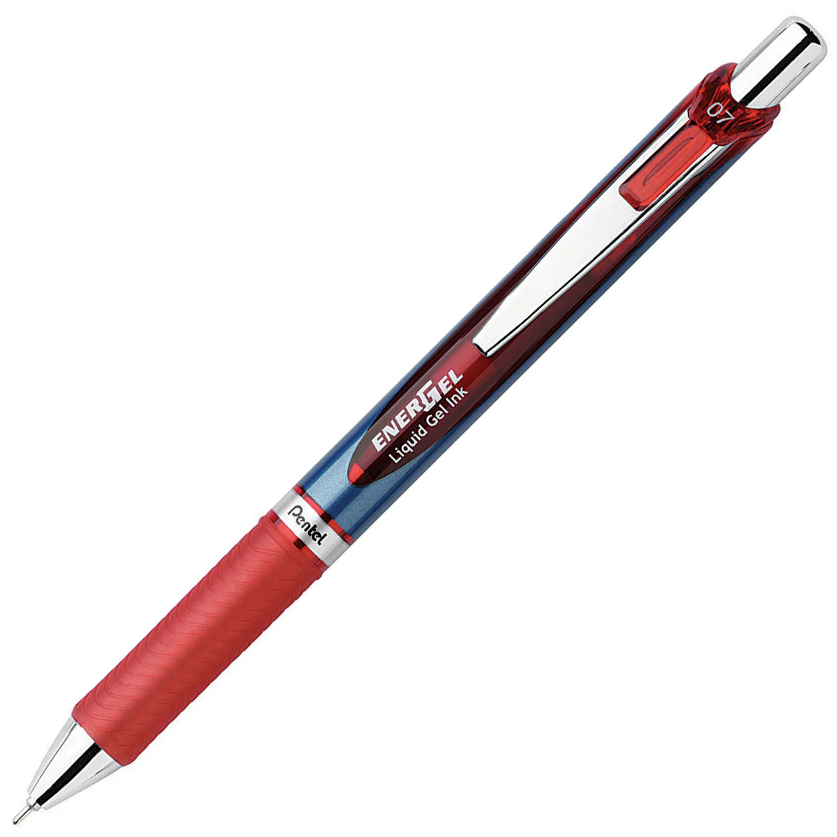 עט רולר ג'ל 0.7 כחול Pentel BLN77 - Image 9