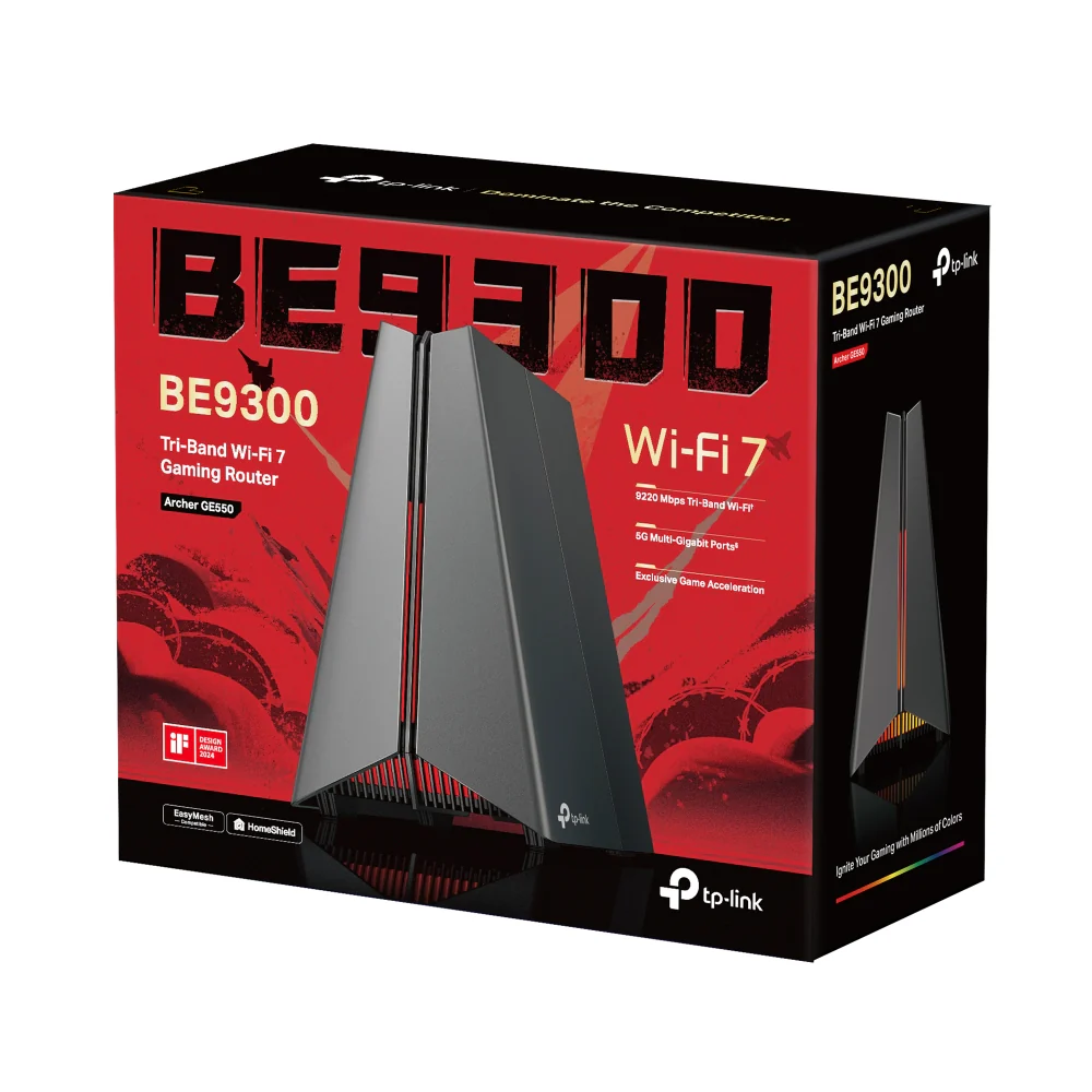 נתב אלחוטי Archer GE550 BE9300 Wi-Fi 7 Router Tp-link - Image 6