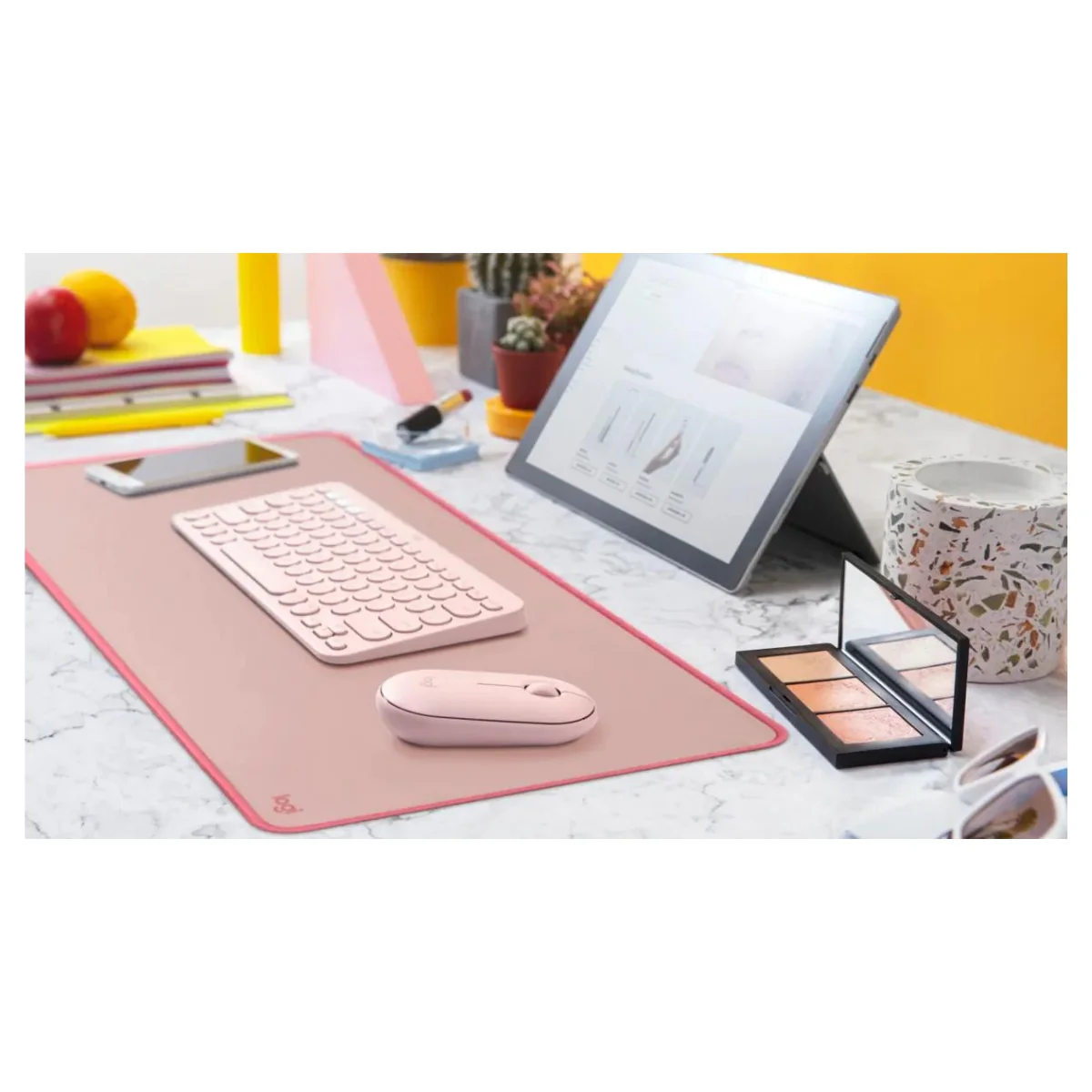 משטח לעכבר 70*30 Logitech Series Studio Mat Desk - Image 3