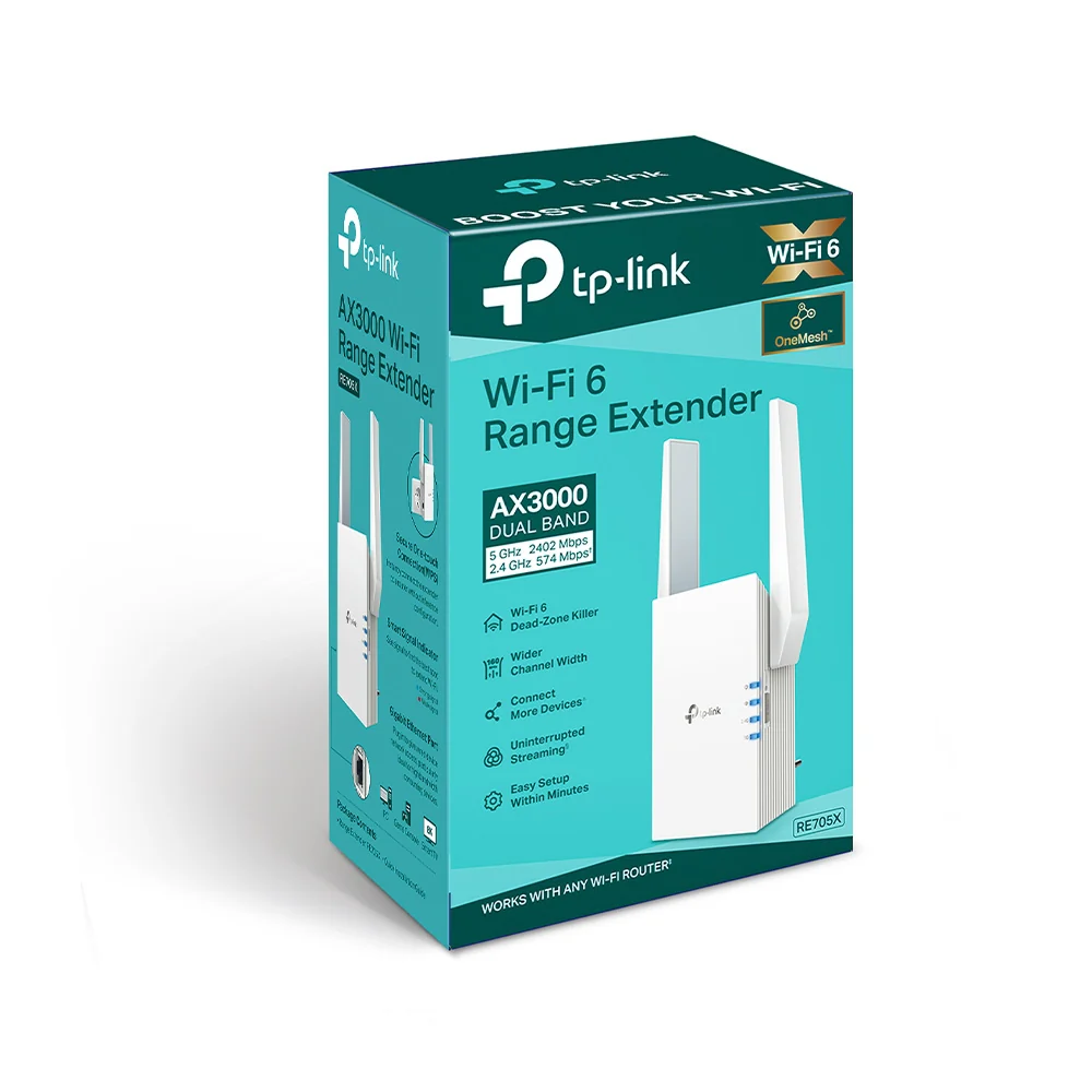 מגדיל טווח RE705X AX3000 Mesh WiFi 6 Extender Tp-Link - Image 4