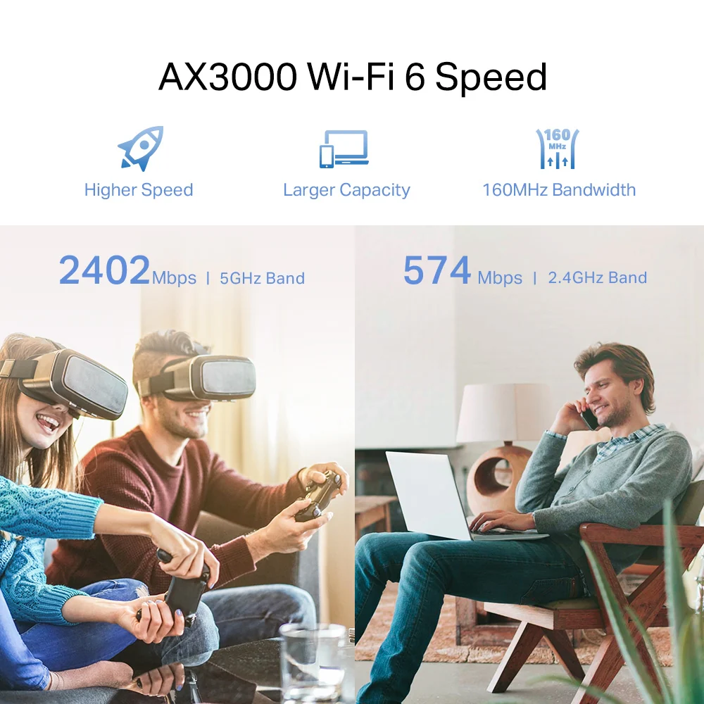 מגדיל טווח RE705X AX3000 Mesh WiFi 6 Extender Tp-Link - Image 6