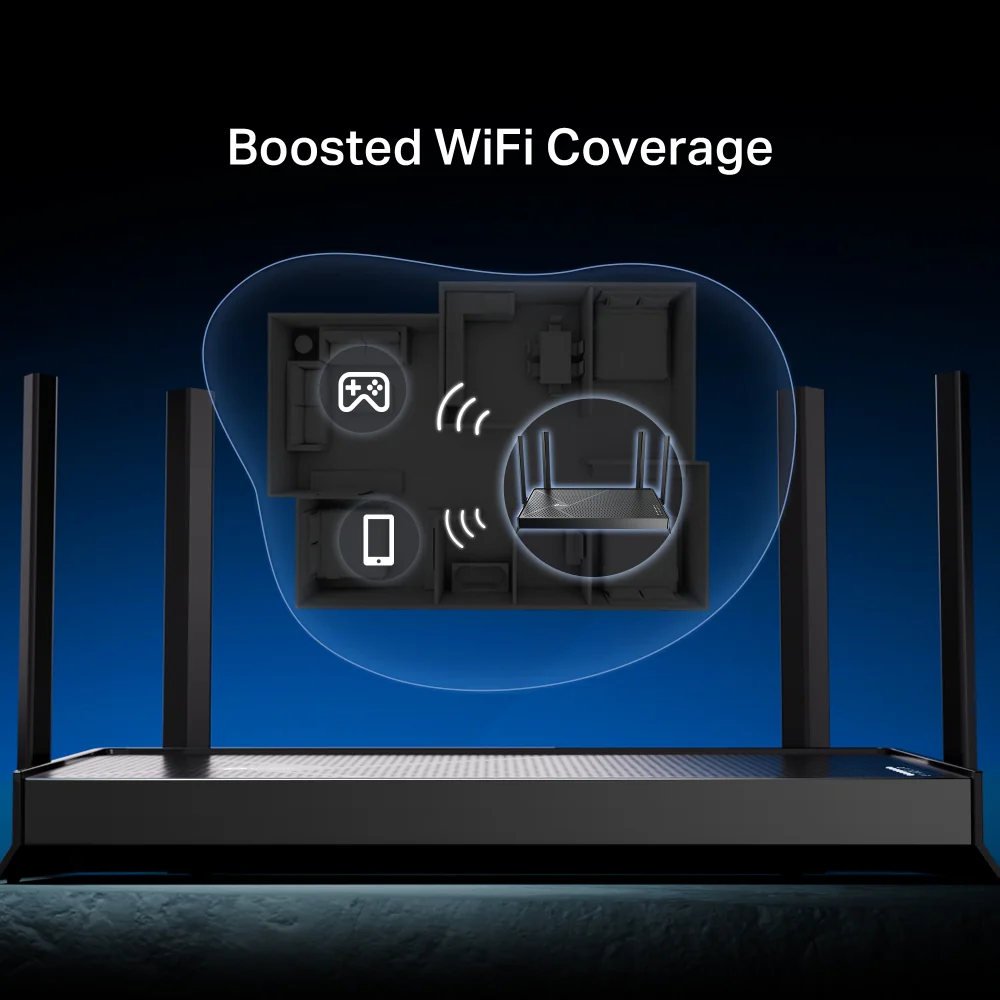 נתב אלחוטי TP-Link Archer BE230 BE3600 WI-FI 7 - Image 5