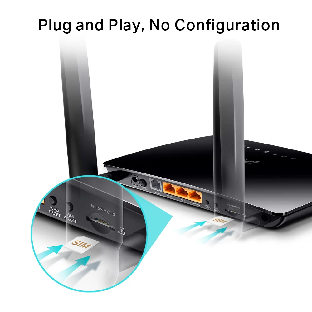 נתב אלחוטי Tp-link TL-MR6500v N300 4G LTE Router - Image 4