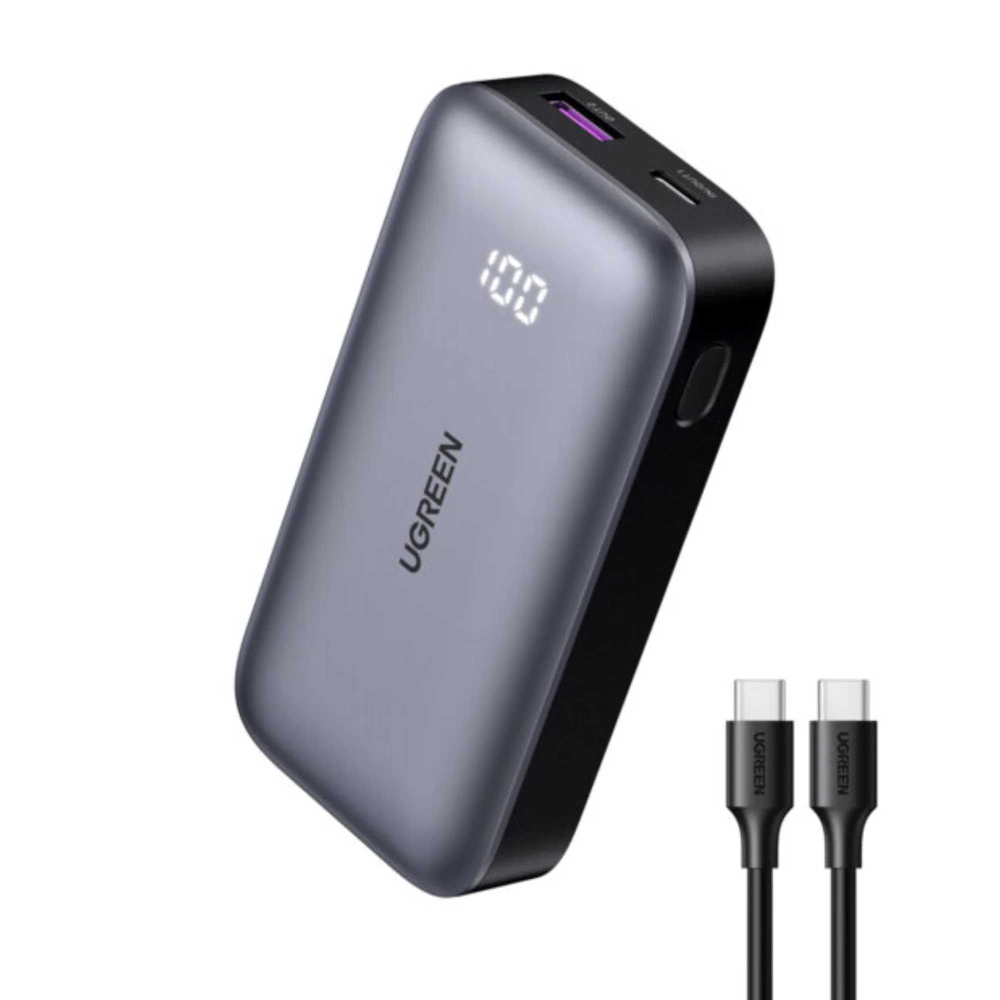 מטען נייד 10000mAh Mini 30W Digital Display Ugreen - Image 2