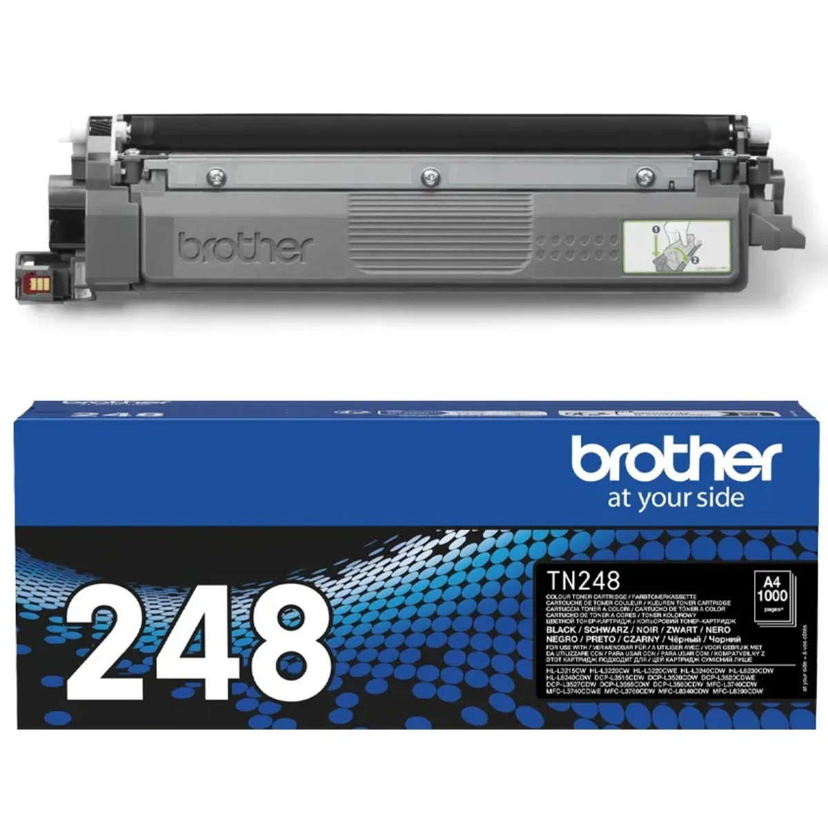 טונר שחור Brother TN248 - Image 2