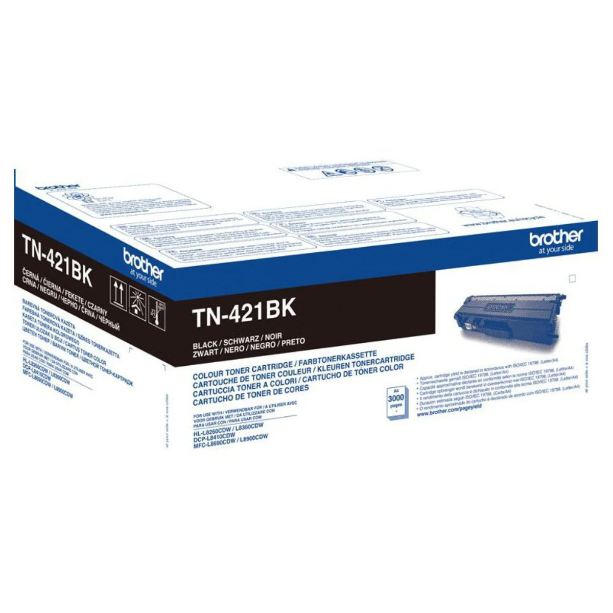 טונר שחור Brother TN421