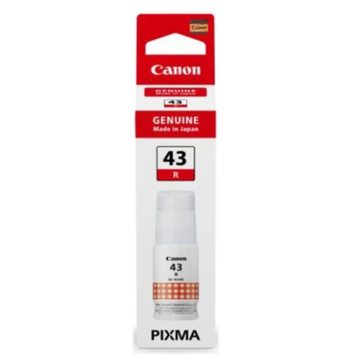בקבוק דיו Canon GI-43 R אדום