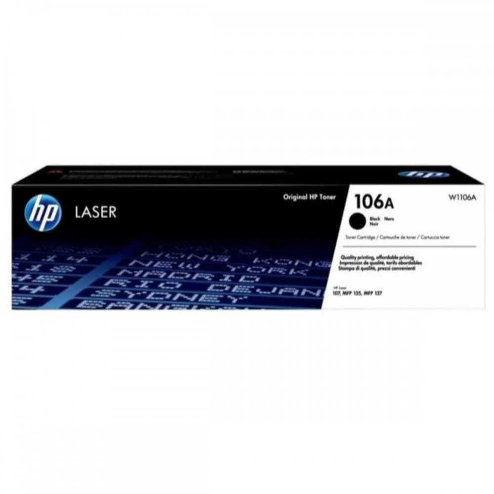 טונר שחור HP 106A
