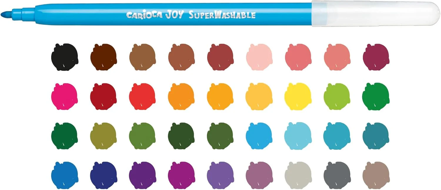 מארז ענק 100 טושים - Carioca Joy - Image 3