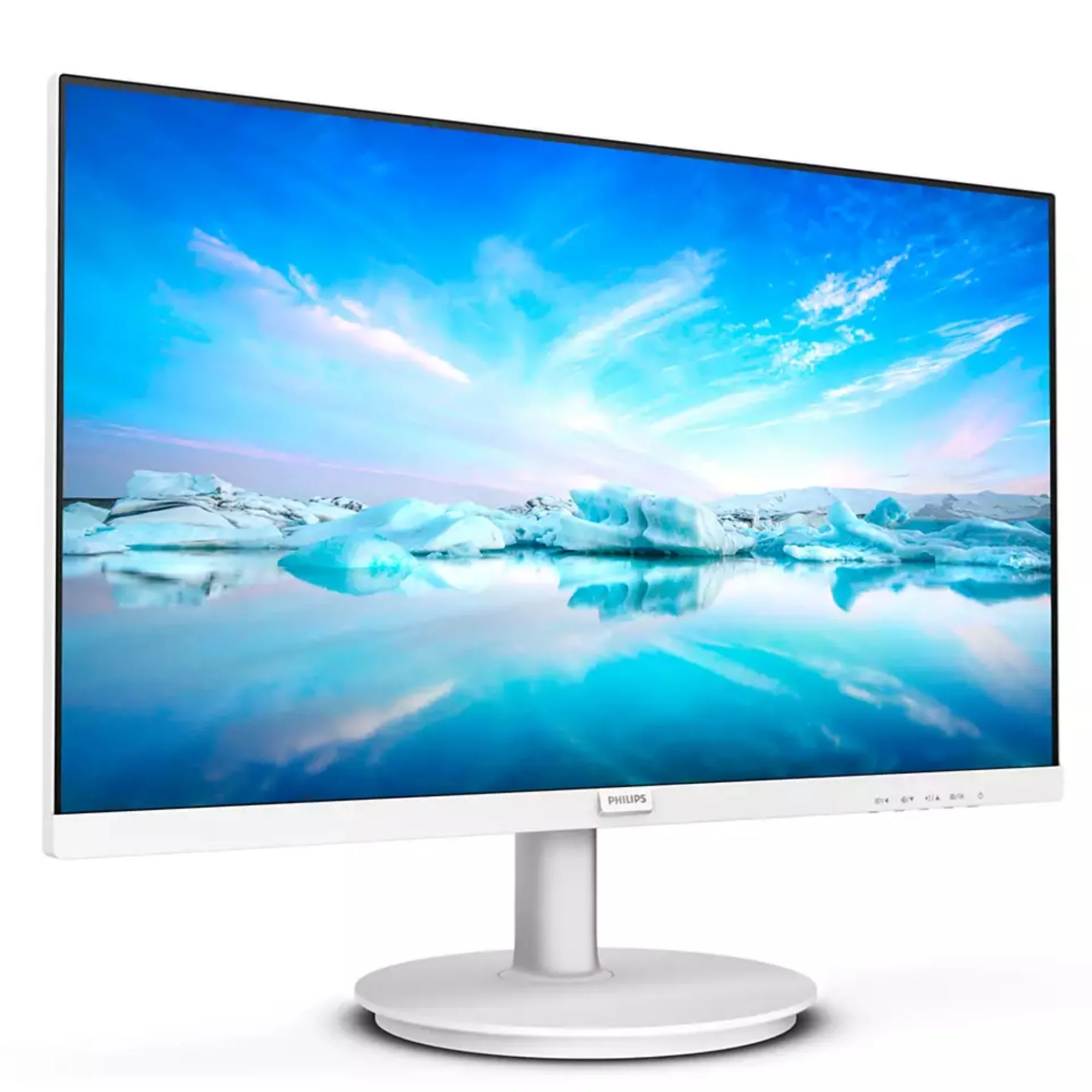 מסך מחשב “23.6 Philips 241V8AW לבן - Image 4