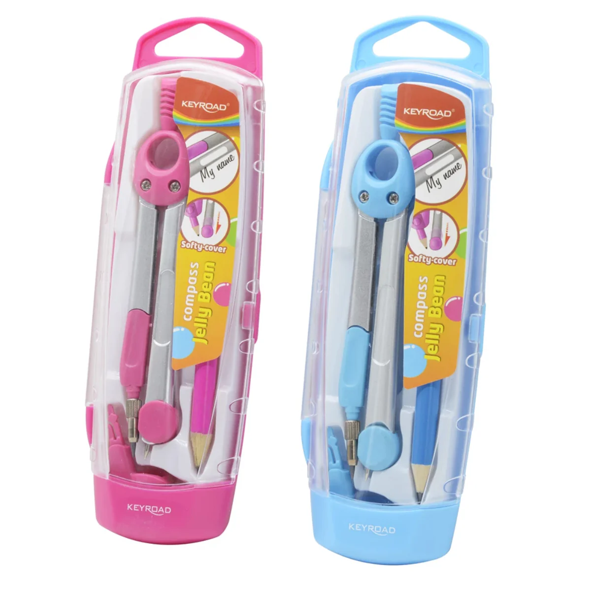 סט מחוגה Keyroad Jelly Bean  מעורב צבעים - Image 2