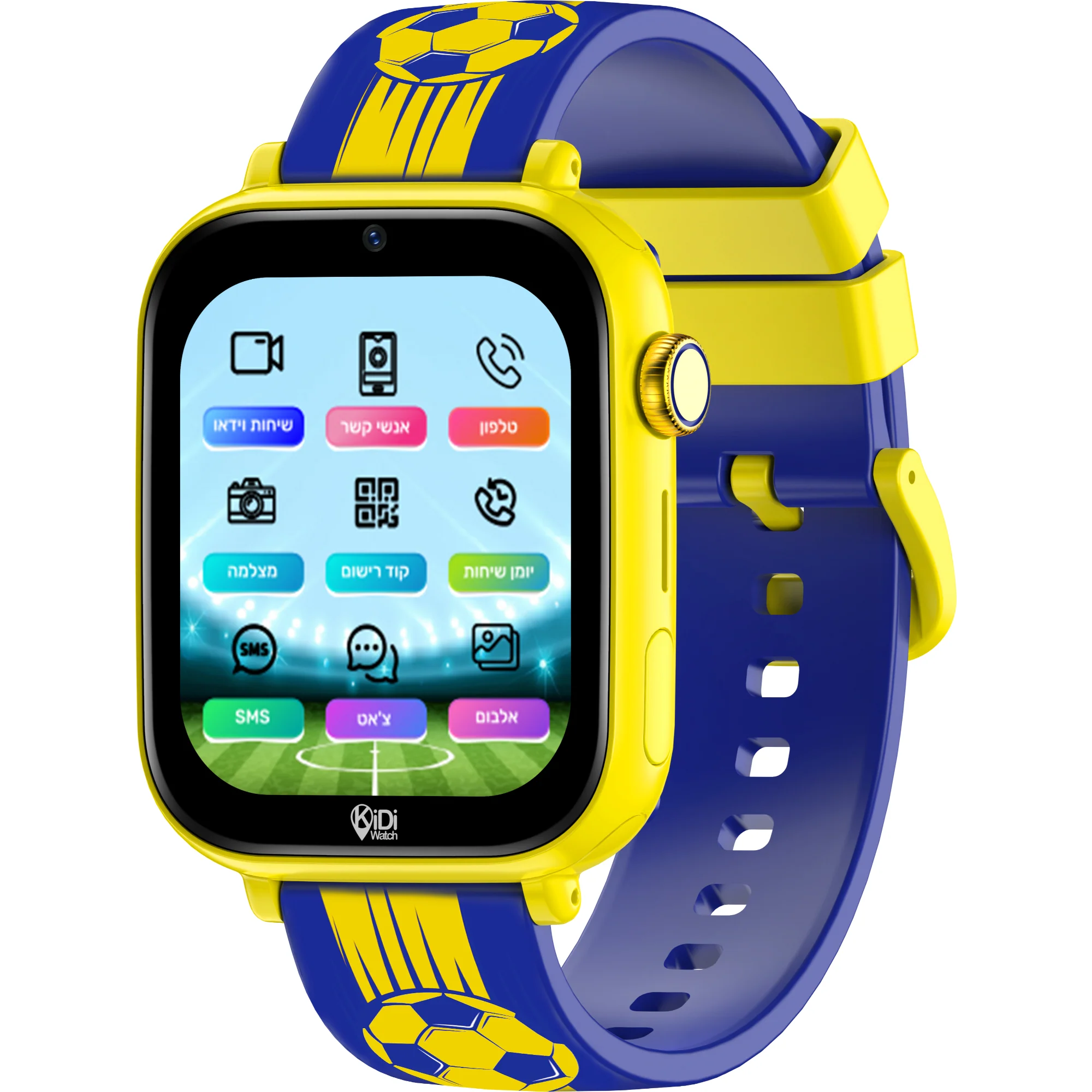 שעון חכם LBS 4G לילדים KidiWatch דגם CHAMPION כדורגל - Image 5