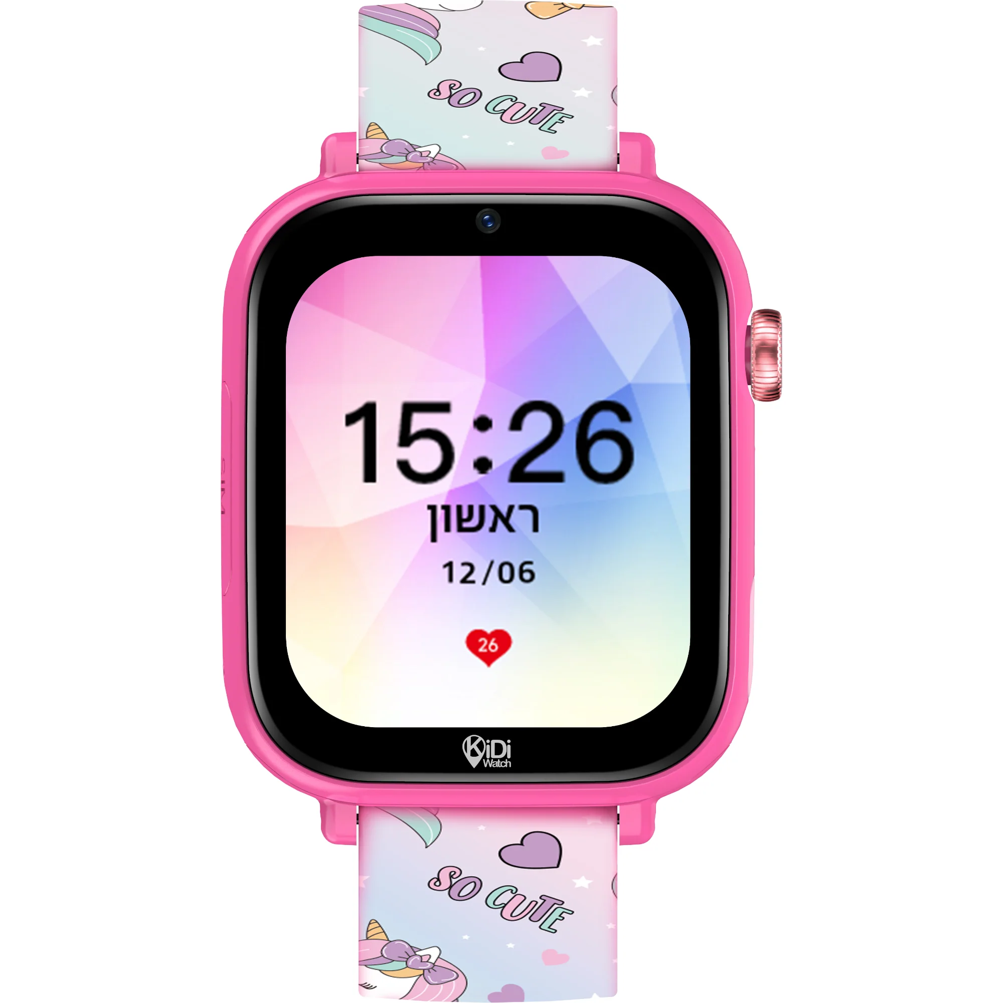 שעון חכם LBS 4G לילדים KidiWatch דגם SWEET - Image 2