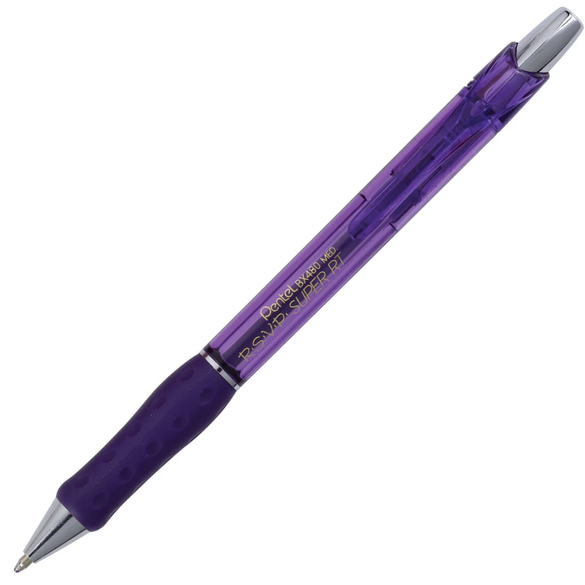 עט כדורי Pentel BX480 RSVP Super RT M - Image 2
