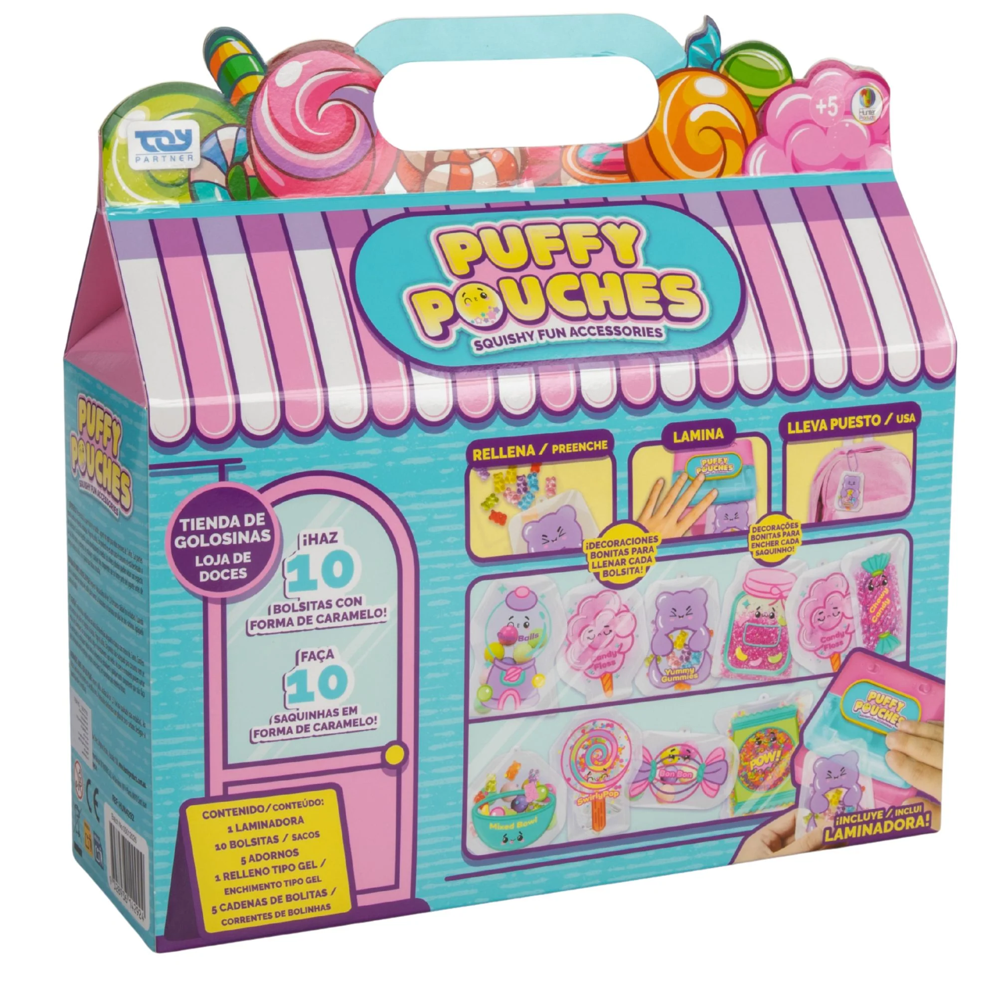 סט יצירה  Puffy Pouches חנות ממתקים