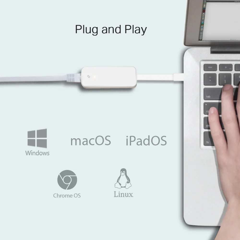 מתאם רשת UE300C Gigabit USB-C Tp-Link - Image 4