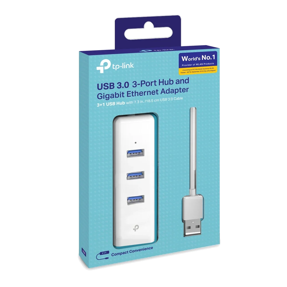 מתאם רשת UE330 USB 3.0 to Gigabit Ethernet מבית Tp-Link - Image 3