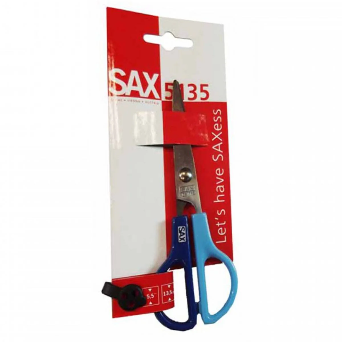 מספריים 5.5 דגם 5135 Sax מעורב צבעים