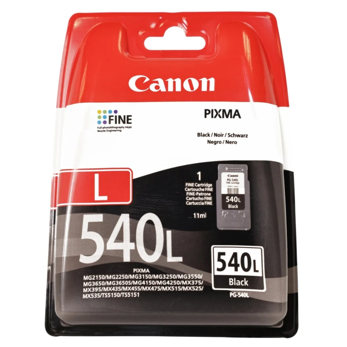 ראש דיו Canon PG-540L שחור