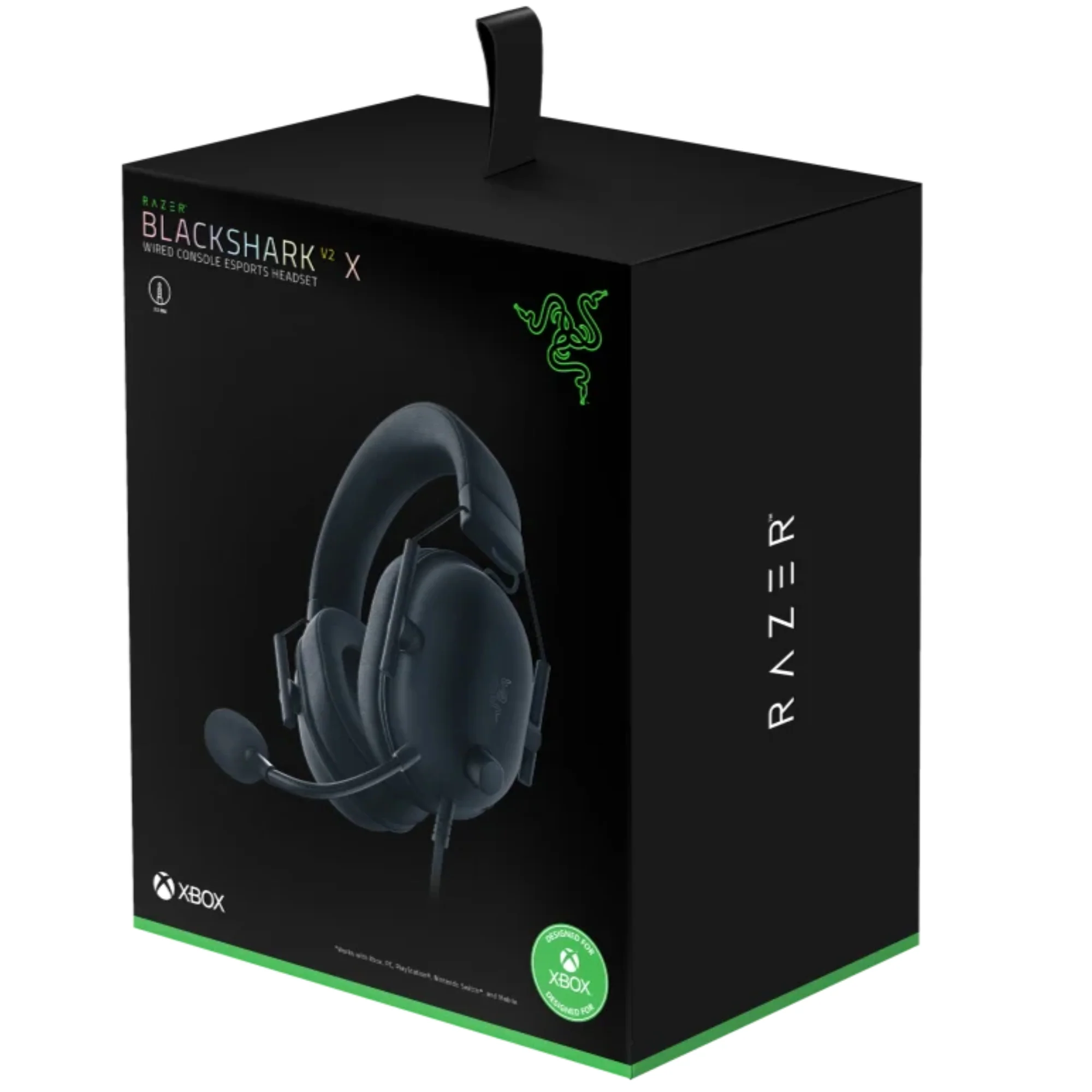 אוזניות Razer Blackshark V2 X Xbox Licensed שחור - Image 4