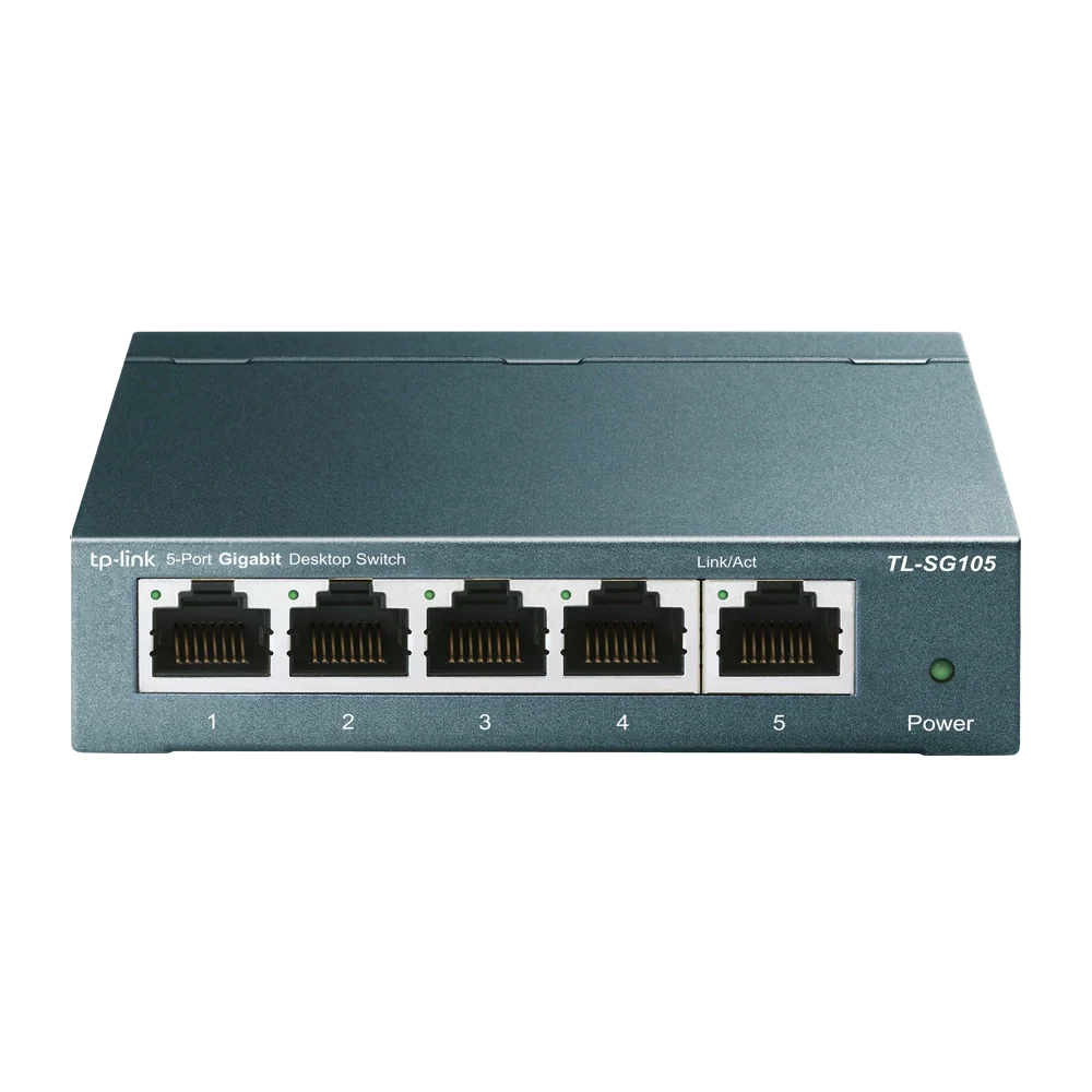 מתג רשת TL-SG105 5-Port Desktop Switch מבית TP-LINK