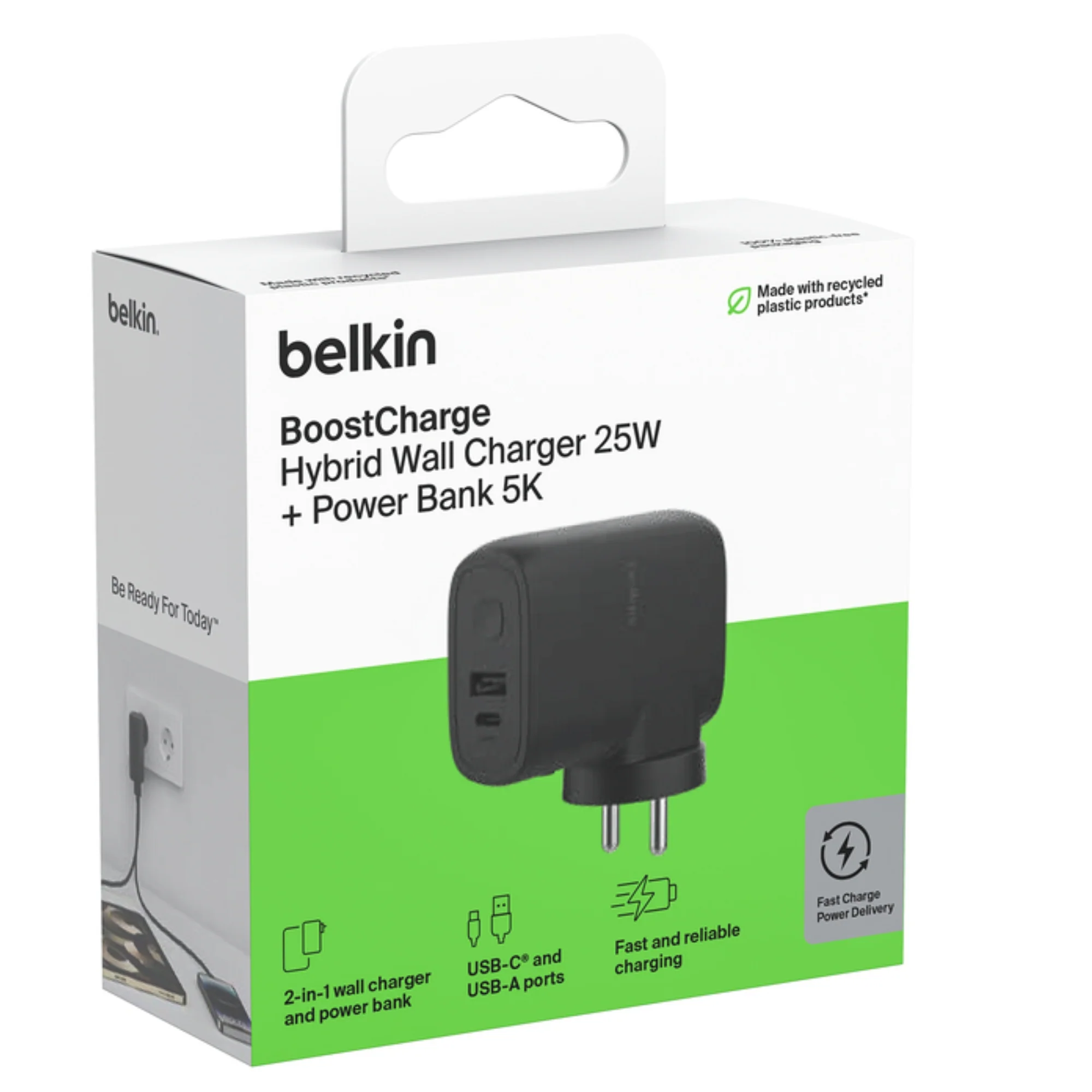 מטען 25W עם סוללה 5,000mAh+מתאמים Belkin - Image 6