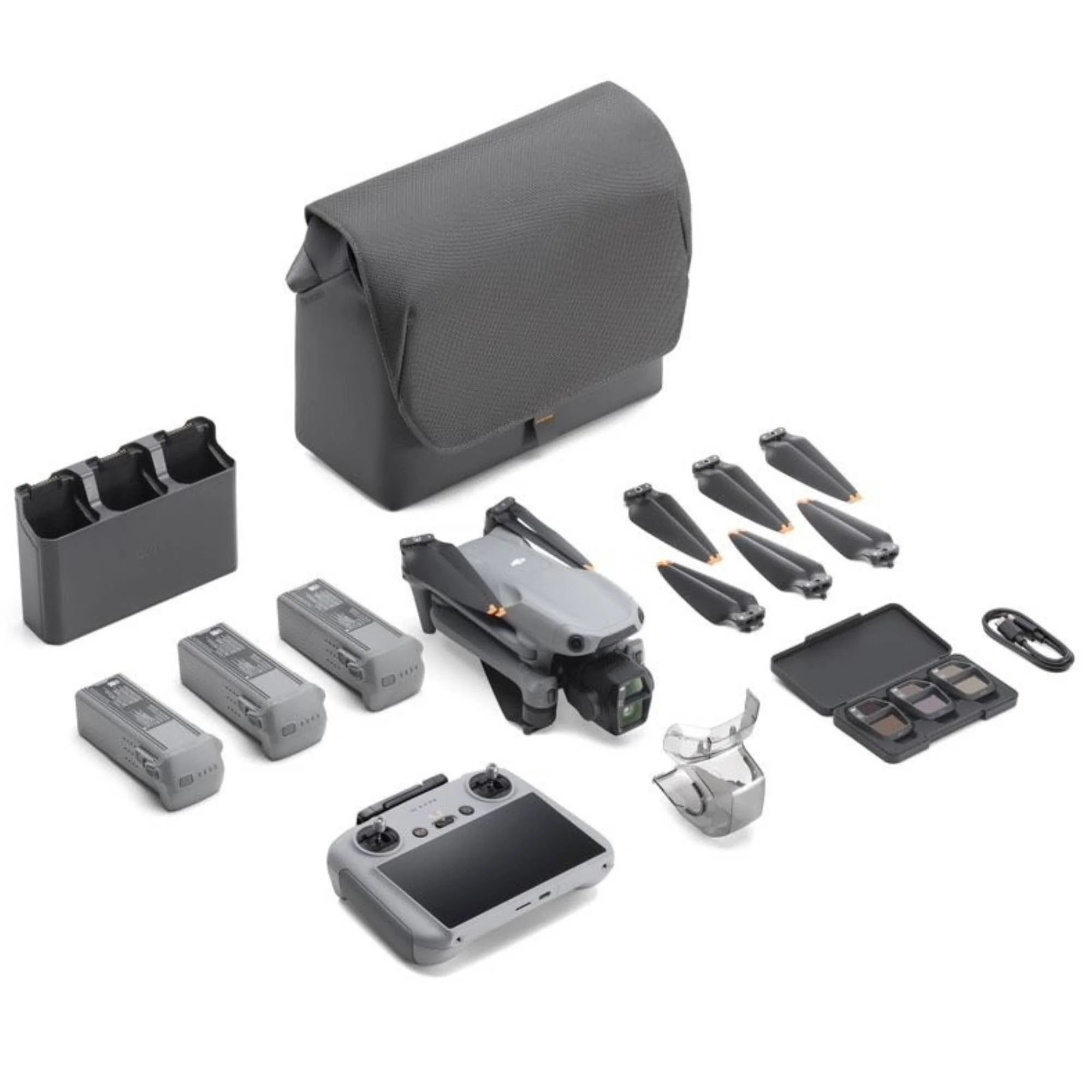 רחפן Dji Air 3S Combo עם שלט חכם RC2 - Image 5