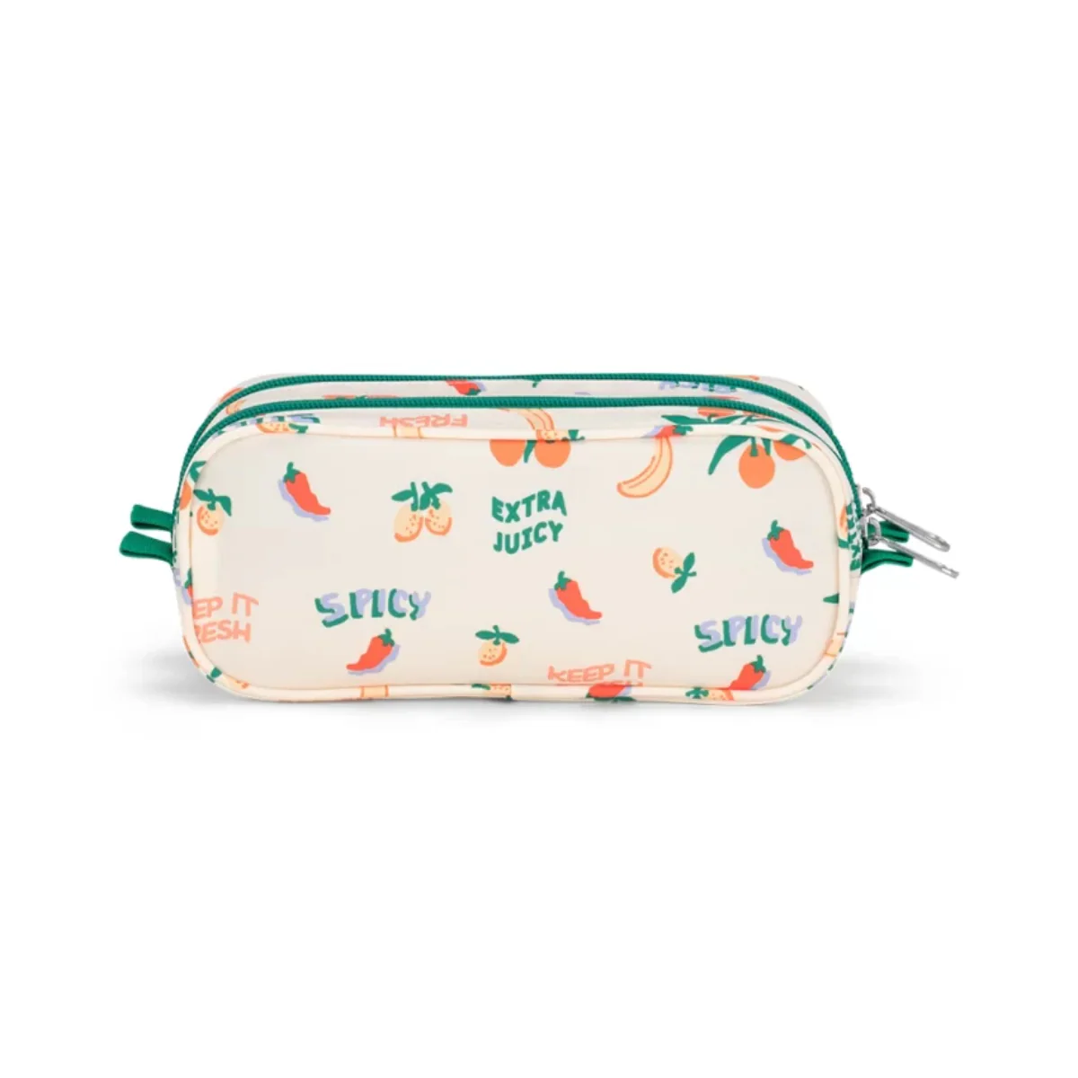 קלמר Jansport שני תאים דגם Large שמנת פירות - Image 3