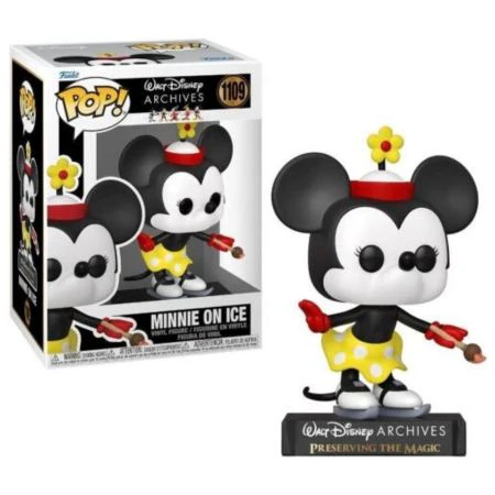 בובת Funko POP! Disney: Minnie Mouse-Minnie on Ice