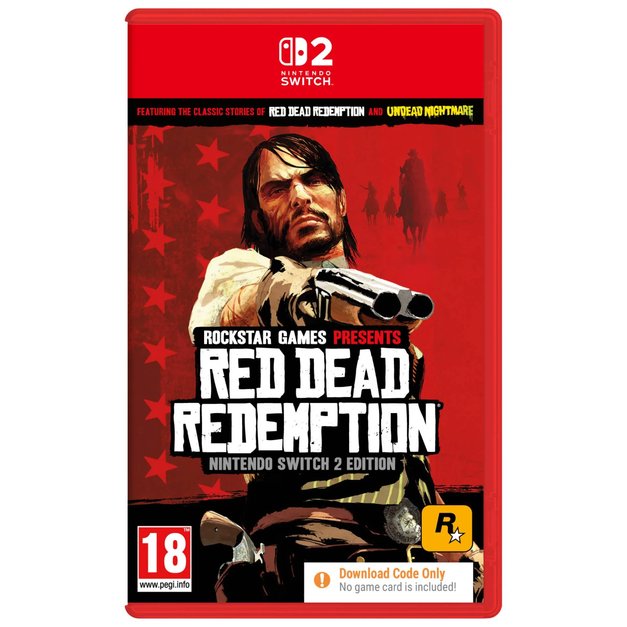משחק Red Dead Redemption Hd Code In Box Nintendo Switch 2